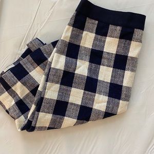 J.Crew Checkered Pencil Skirt